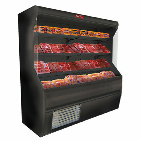 Howard-McCray R-M32E-4-B-LED Meat Open Merchandiser 50"W Open Front