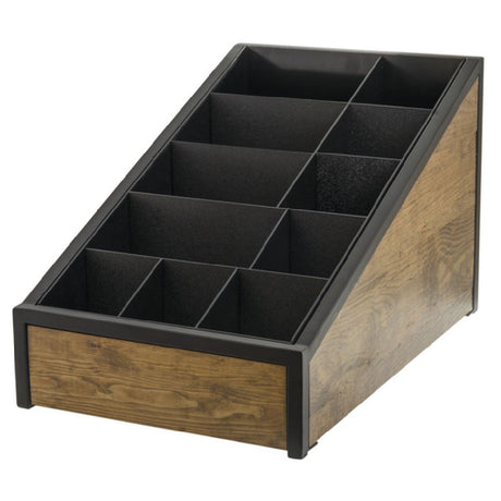 Hubert 22300 - Condiment Holder/Display, 11-section, 15-1/4" X 24" X 14-3/4"H