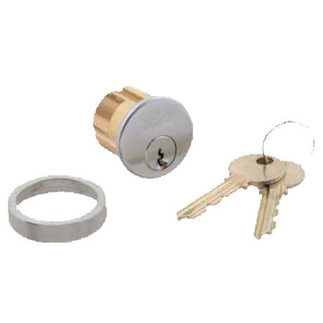 Franklin Machine Products 134-1191 Mortise Lock (2) Keys 1"W X 1-1/8"D