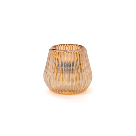 Hollowick/Steelite 5130A - Tealight Lamp, 3" Dia. X 2.5"H, Teardrop