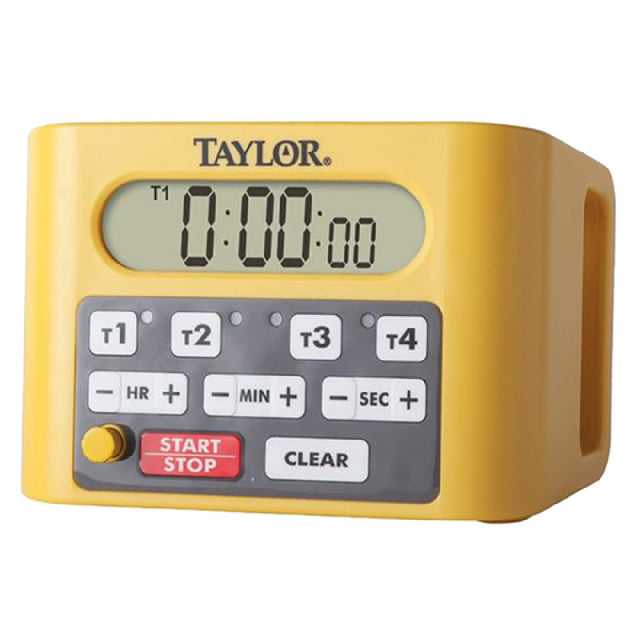 Taylor 5839N 4 Event Digital Timer 4-1/2" X 6-1/4" X 4"D With 1-1/4" LCD Display