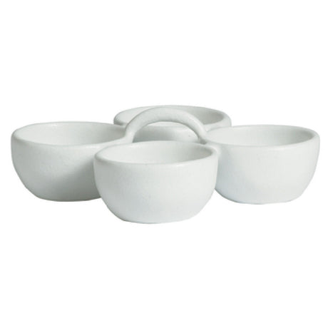 GET Enterprises MJ601-MOD Bugambilia® Condiment Bowl 4-division 10.1 Oz.