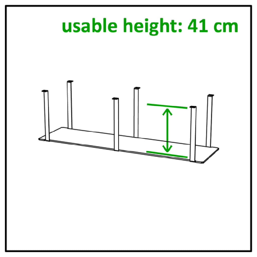 Bauscher Hepp VE-50046 - Venta® Shelf, To Create Storage Space Under A Buffet Table