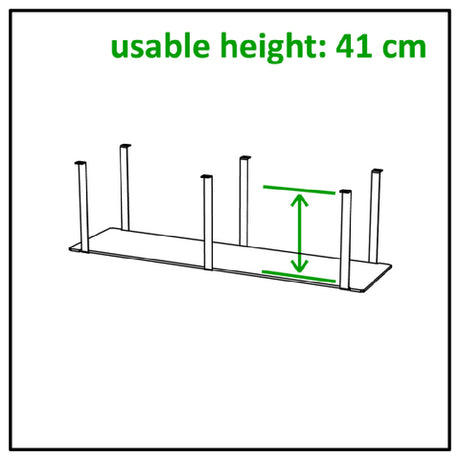 Bauscher Hepp VE-50046 - Venta® Shelf, To Create Storage Space Under A Buffet Table