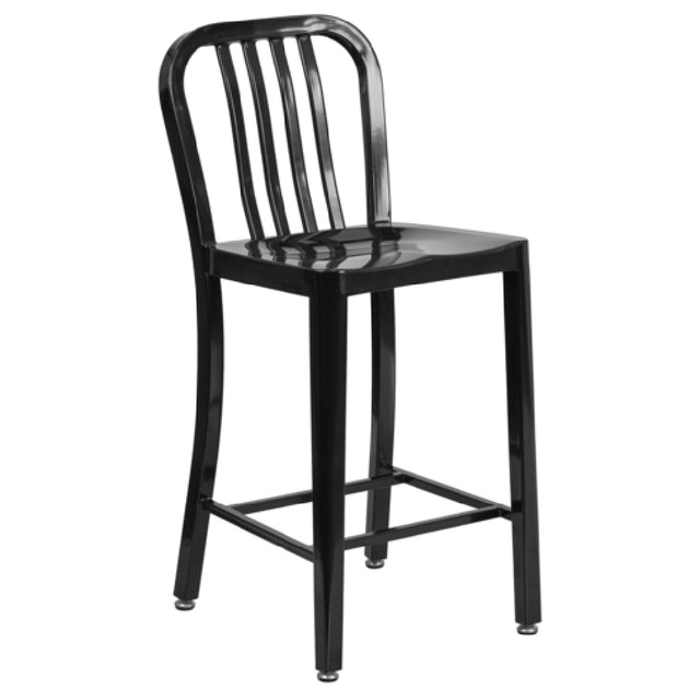 Flash Furniture CH-61200-24-BK-GG Bar Stool 500 Lb. Weight Capacity Counter Height