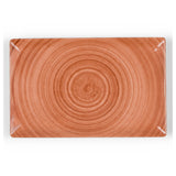 Bon Chef 54115-OR Brushstrokes Tray 12" X 7.5" H Rectangular