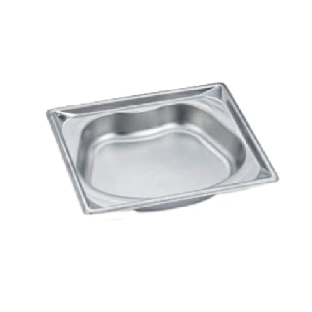 Vollrath 3102120 Super Pan® Super Shape Half Kidney Pan 2.2 Quart 22 Gauge