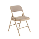 National Public Seating 2201 NPS® 2200 Series Deluxe Fabric Upholstered Folding Chair