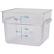 Stanton Trading PCS-12 - Food Storage Container, Square, 12 Qt.