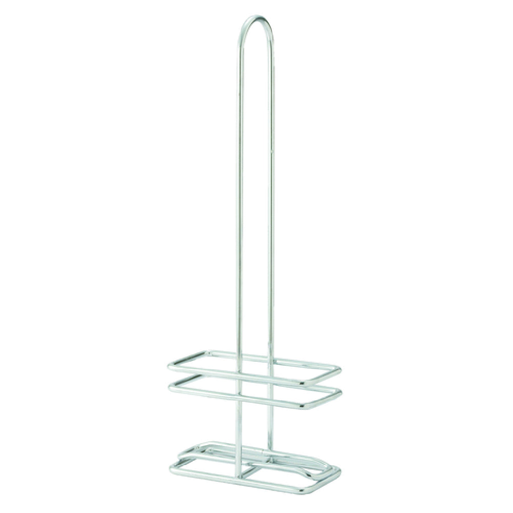 Winco WH-8 Oil/Vinegar Cruet Rack For 8 Oz. Square Bottles (GOB-8) Chrome Plated