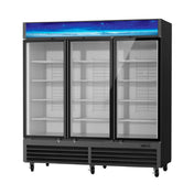 Blue Air BGM72B-HC Refrigerated Merchandiser Three-section 72 Cu. Ft. Capacity