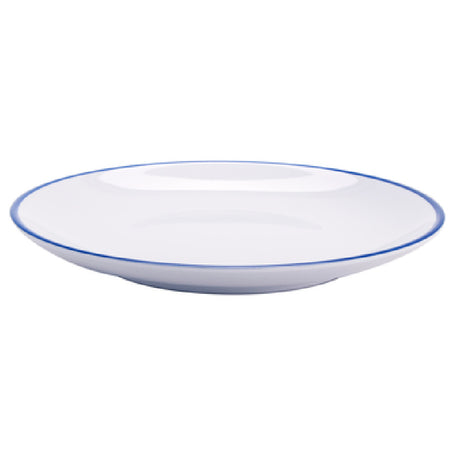 GET Enterprises CS-900-W/CB Settlement Bistro™ Enamelware Dinner Plate 9" Round