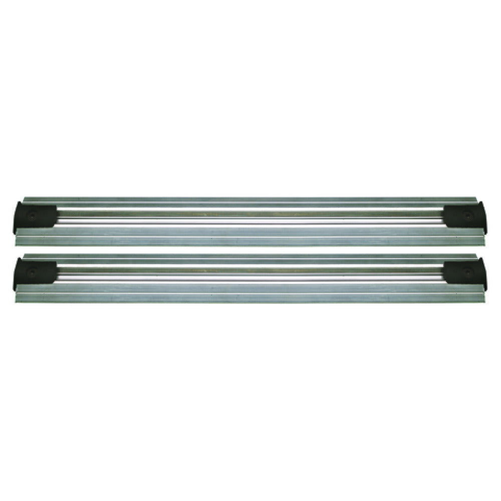 Quantum QVTRK-2-228EST Single Unit Floor Track Assembly Kit Includes: (2) 19' V-groove Aluminum Tracks