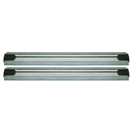 Quantum QVTRK-2-228EST Single Unit Floor Track Assembly Kit Includes: (2) 19' V-groove Aluminum Tracks