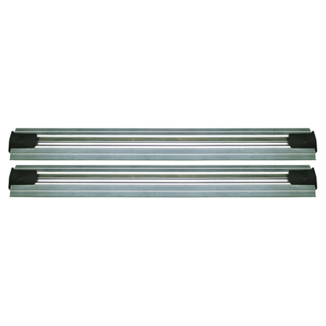 Quantum QVTRK-2-180EST Single Unit Floor Track Assembly Kit Includes: (2) 15' V-groove Aluminum Tracks