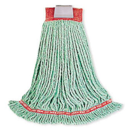 Rubbermaid FGA25306GR00 - Web Foot® Wet Mop, Large, 4-ply Cotton/synthetic Blend