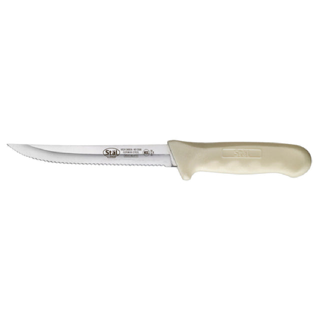 Winco KWP-50 Utility Knife 5-1/2" Blade Wavy Edge