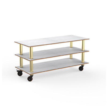 Steelite MGCMLX01CBXH - Modular Classic Large Unit White Carrera Brushed Br, Modular
