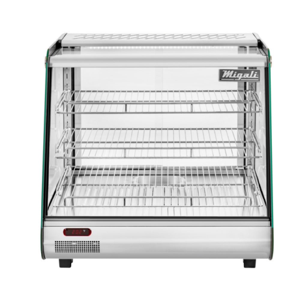 Migali Industries C-HCT27-S Competitor Series® Heated Display Case Countertop 26.5"W 3.3 Cu. Ft.