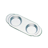 Bon Chef 2019RED - Condiment Holder, 7-1/4" X 11-3/4", Aluminum With Ceramic-look Coating