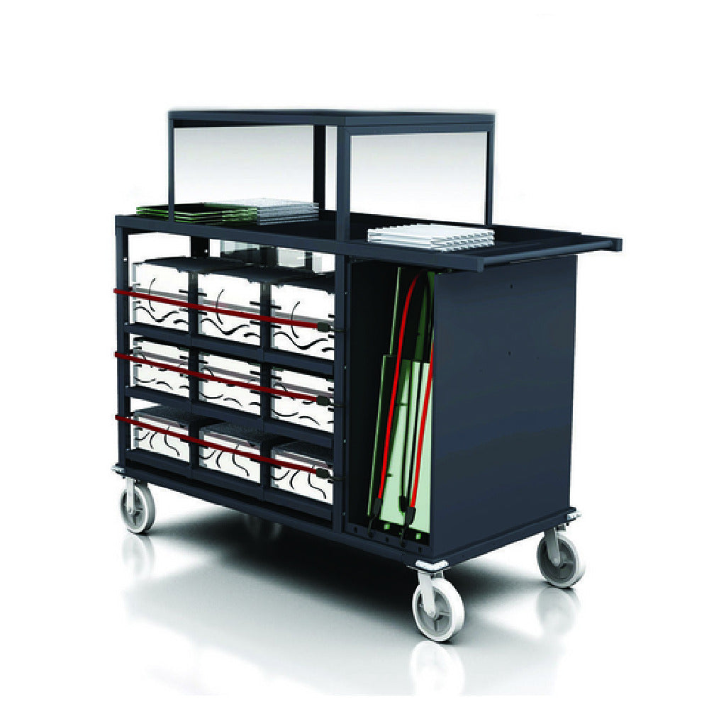 Steelite DWFBCARTLG1 - Fusion Cart Large, 72.0" X 34.0" X 61.0", Fusion Buffet System