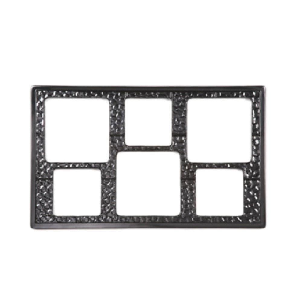 GET Enterprises ML-162-BK Tile Full Size Includes: (6) Cut Outs (2 Sizes 3 Of Each)