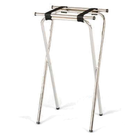 Forbes Industries 6850-BE Tray Stand Steel Black Poly Straps