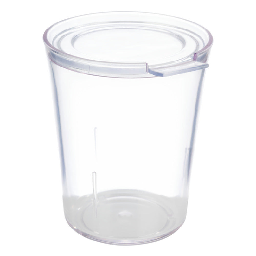 Libbey APS 10506 Disposable Super Cup Set Inlcudes 8 Cups + 8 Lids Plastic