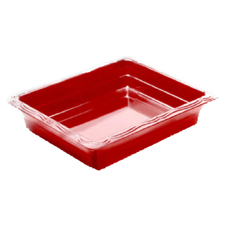 Elite Global Solutions CM1210-R Food Pan 1/2 Size 2.8 Qt.