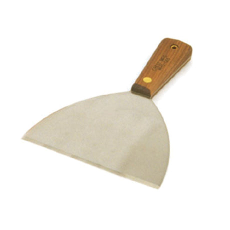 Crestware WHG55 Grill Scraper 5" Stiff Stainless Steel Blade