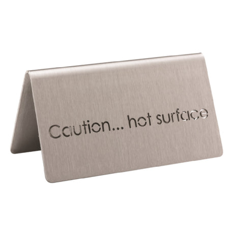 Service Ideas 1C-BF-CHS-MOD Service Ideas Laser Cut ID Tent Table Tent Caution Hot Surface