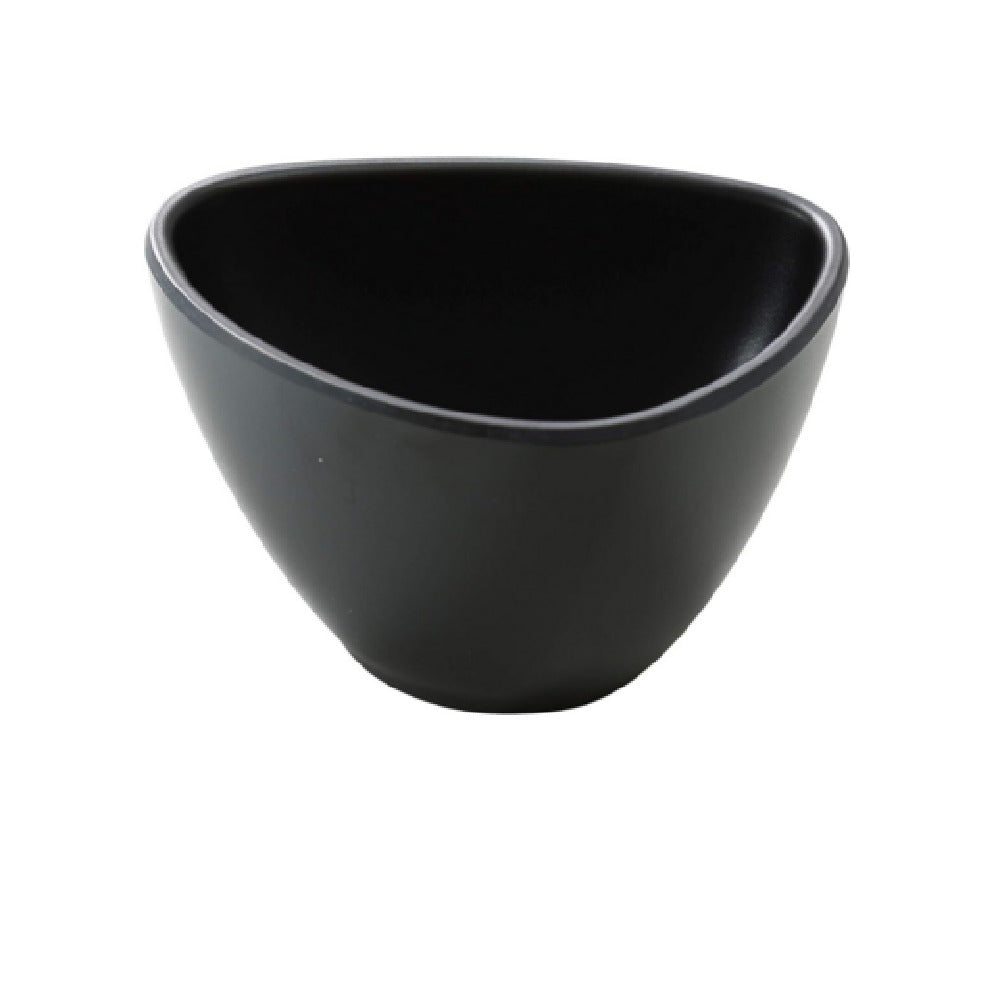 Yanco MO-304BK Moderne Bowl 8oz. 4"L X 3"W X 2-1/4"H