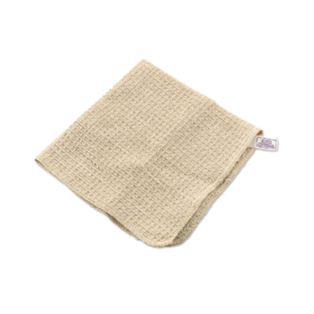 Alegacy Foodservice Products 1943 Artic Bar Cloth 20" X 18" Natural Yarn With Honeycomb Weave