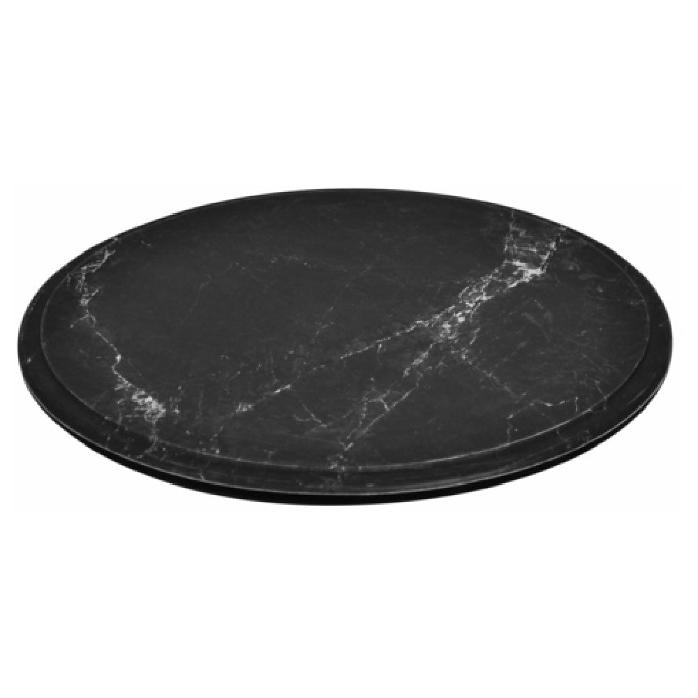 Bauscher Hepp TBMA3028 - Carrara Collection Marble Platter, 11-1/4" Dia. X 1/2"H