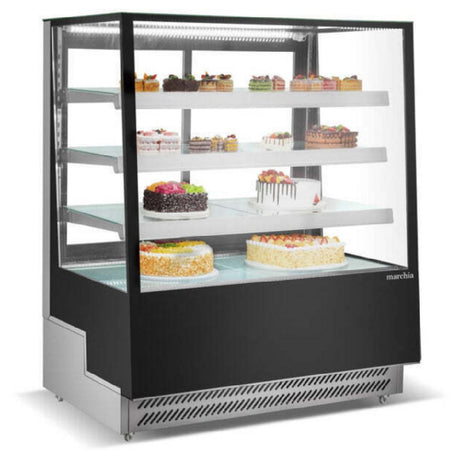 USR Brands TMB48 - Marchia Refrigerated Bakery Display Case, 47-1/5"W, 23.0 Cu. Ft. Capacity