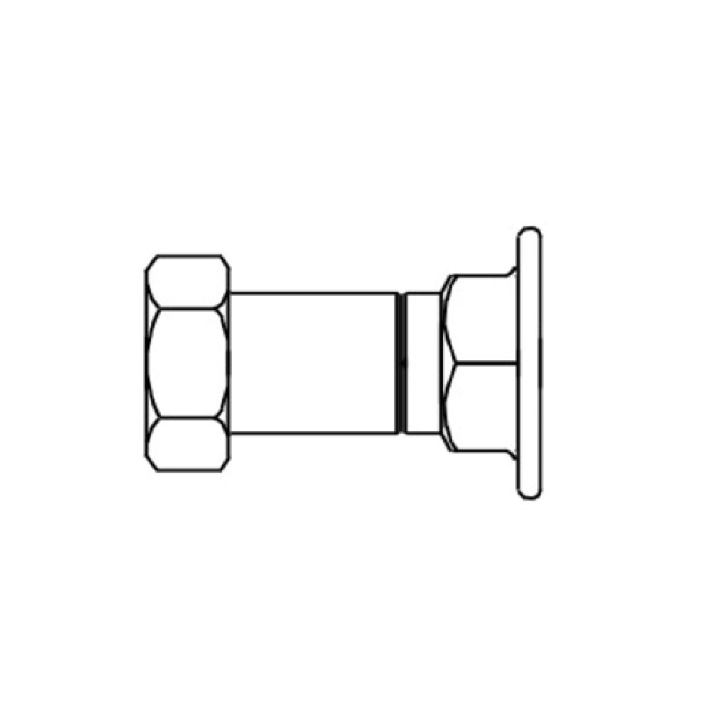 T&S Brass B-0440 Inlet Extension Adds 1-3/4" To Standard 00AA