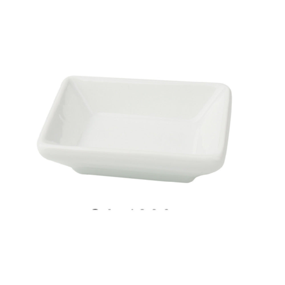 Yanco CA-4030 Cambria Sauce Dish 2-1/4"W X 3"D X 3/4"H 1 Oz