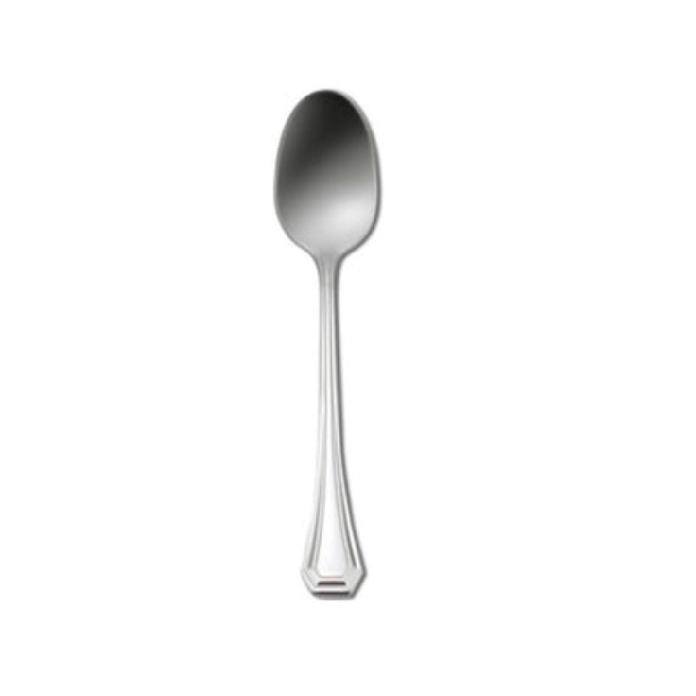 1880 Hospitality V246SFTF Oneida® European Teaspoon 5-1/2" Incised Lines Along Handle Perimeter