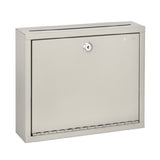 Alpine Industries ADI631-03-BEI Suggestion Box 12" X 3" X 10"H Wall Mountable