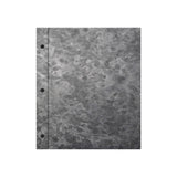 Risch CMBFF-MET 8.5X11 Brushed Metallic Faux-leather Chicago Menu Board (specify Color)