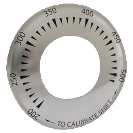 Franklin Machine Products 169-1080 Thermostat Dial Plate 200° To 500° F Temperature Range 3" OD