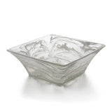 Bon Chef 59037-FROST Square Resin Bowl 12.25" X 12.25" X 4.75" 5.5 Qt. Capacity