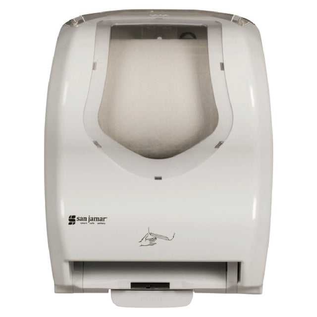 San Jamar T8370WHCL Summit™ Hybrid Classic Towel Dispenser 13"W X 9-1/4"D X 16-1/2"H