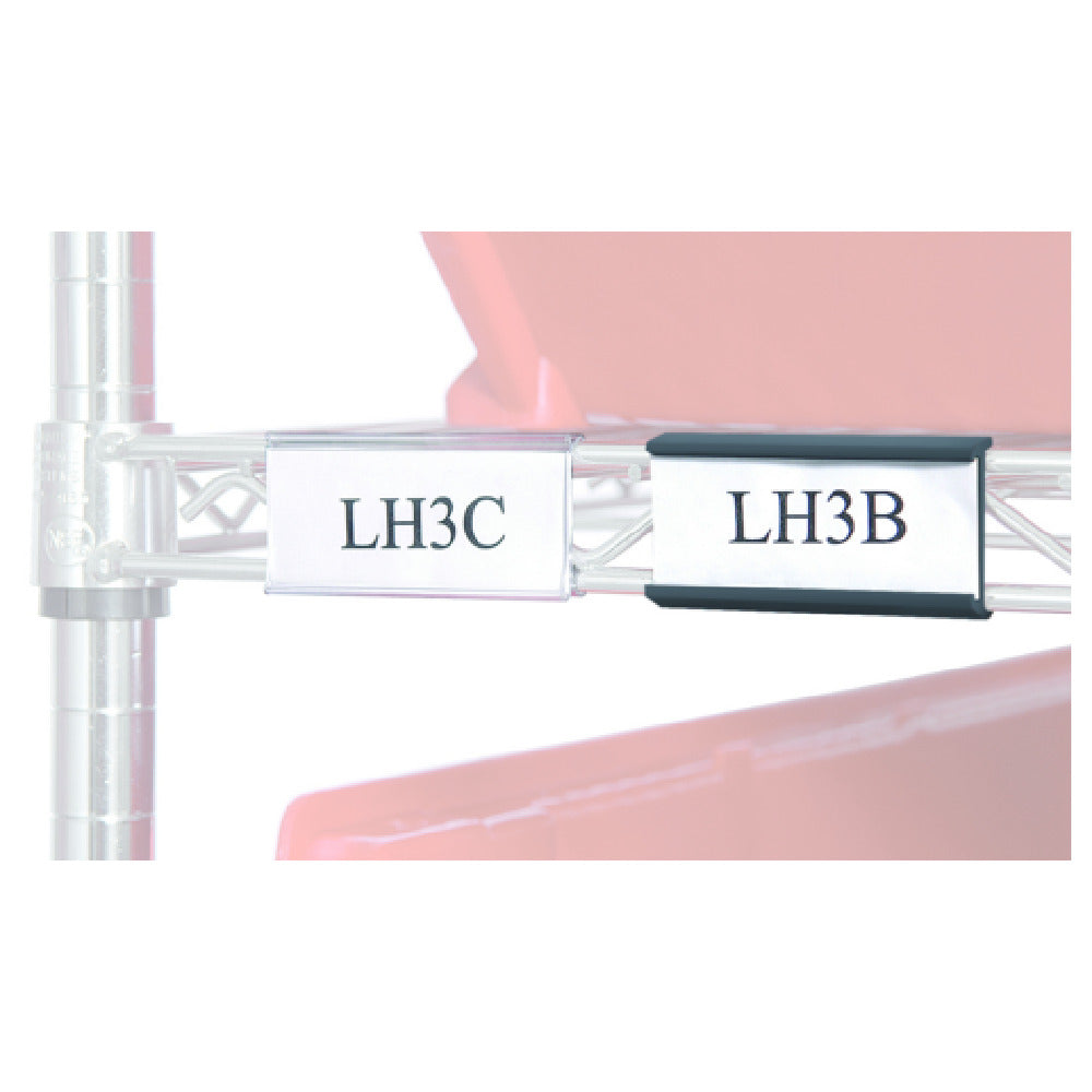 Quantum LH3C Label Holder 3" Clear