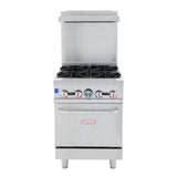 Empura EGR-24_LP - Single Base Gas Range, Liquid Propane, 24"W X 32-5/8"D X 60-1/8"H