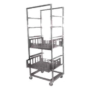 SPG 4H0743 - Kelmax Produce Crisper Rack, Mobile, 10.5" Spacing