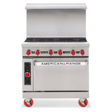 American Range AR-6-SB_NAT - Restaurant Range, Gas, 36"