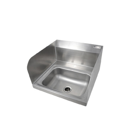 John Boos PBHS-W-1410-1DM-SSLR Pro-Bowl Hand Sink Wall Mount 14"W X 10" Front-to-back X 5" Deep Bowl