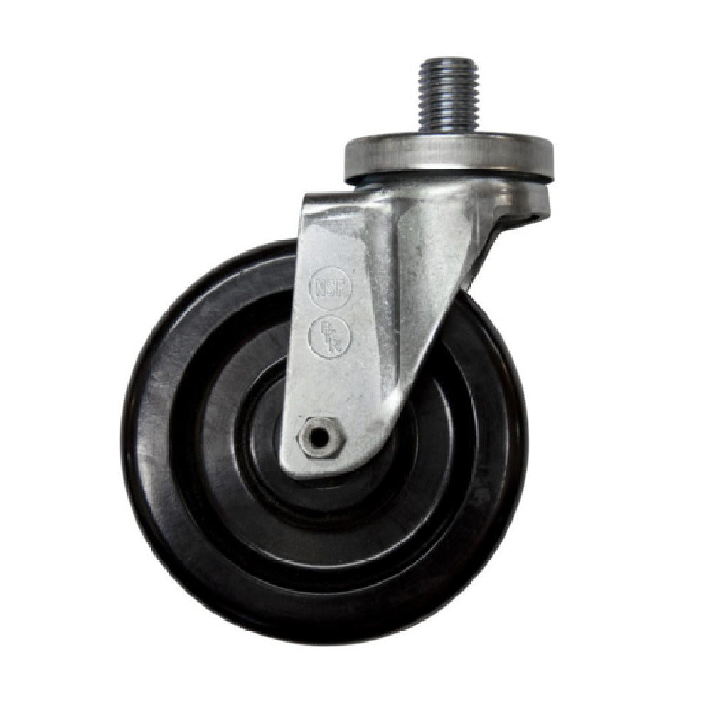 BK Resources 5SBR-9ST-PH Swivel Caster 5" Diameter Expanding Stem Fits 1-5/8" OD Tubing