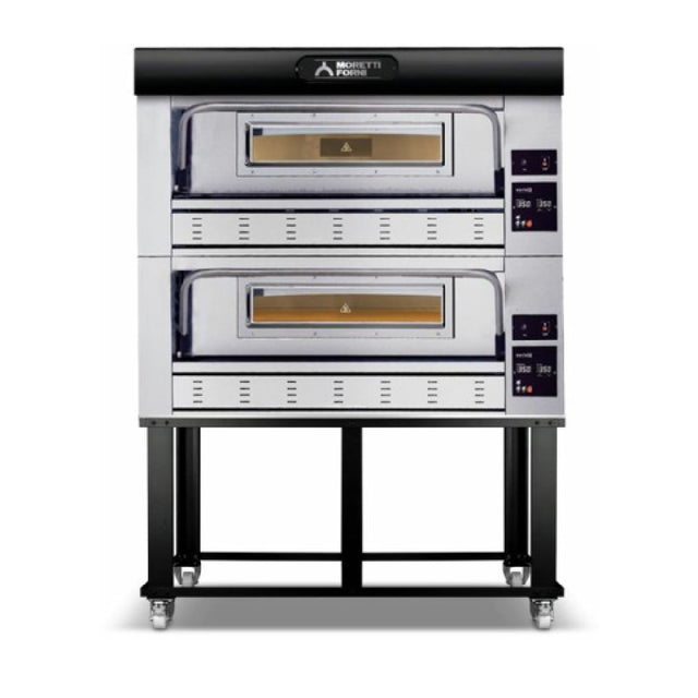 AMPTO P110G A2X Moretti Forni Pizza Oven Natural Gas Deck-type